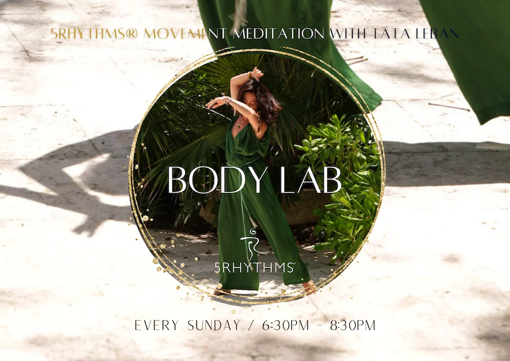 5Rhythms BODY LAB class on Sundays / 5რიტმის კვირის კლასი BODY LAB
